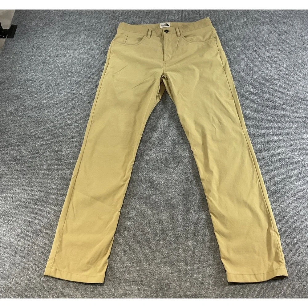 The North Face Pants Mens 30x31 Tan Khaki Outdoor Hiking Performance Lightweight